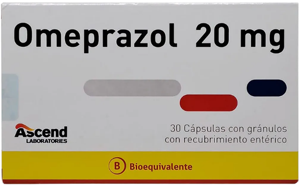 Omeprazol: 20 mg