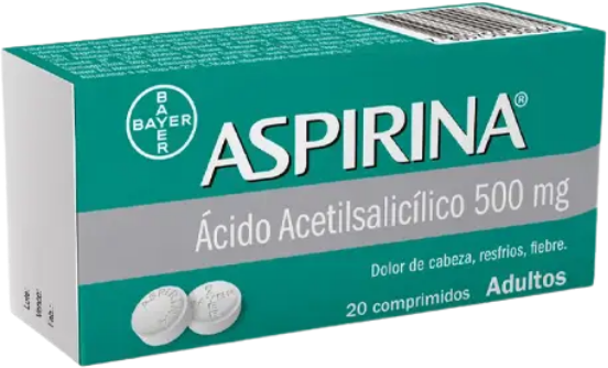 Aspirina: 500 mg